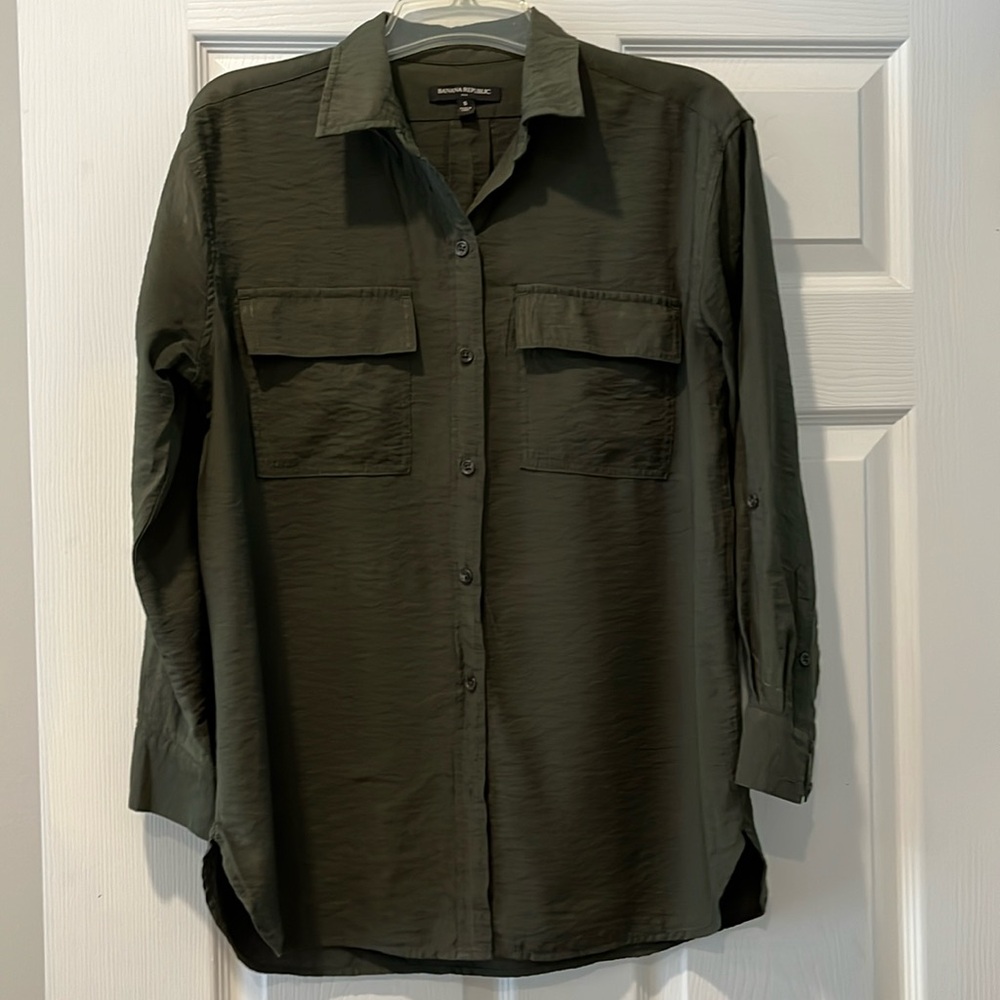Banana Republic over sized button down